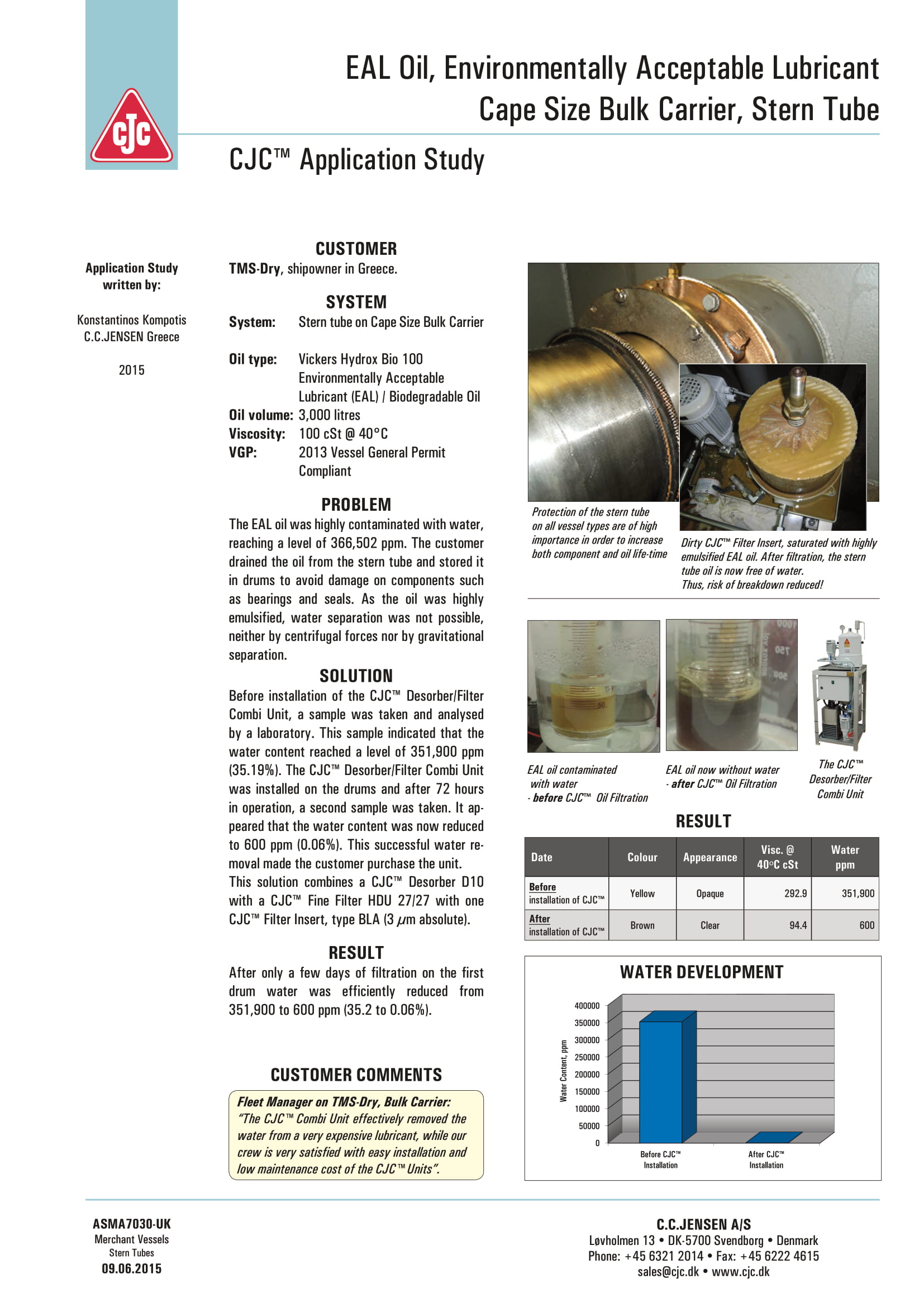 Stern Tubes IQ Oil Australia