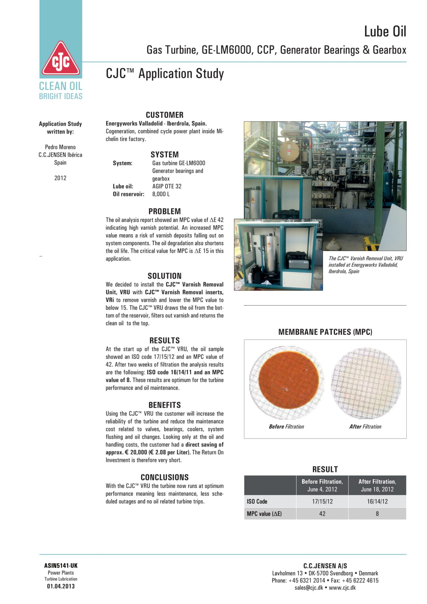Turbine Lube Oil IQ Oil Australia